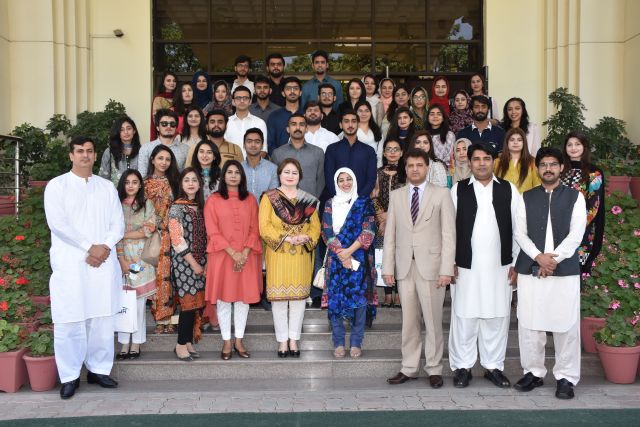 NUST Students with Member & Chief FATE FBR