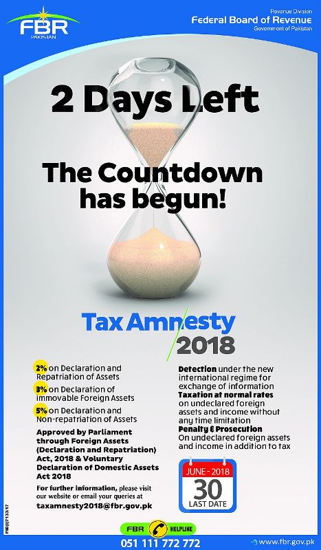 Tax Amnesty 2018